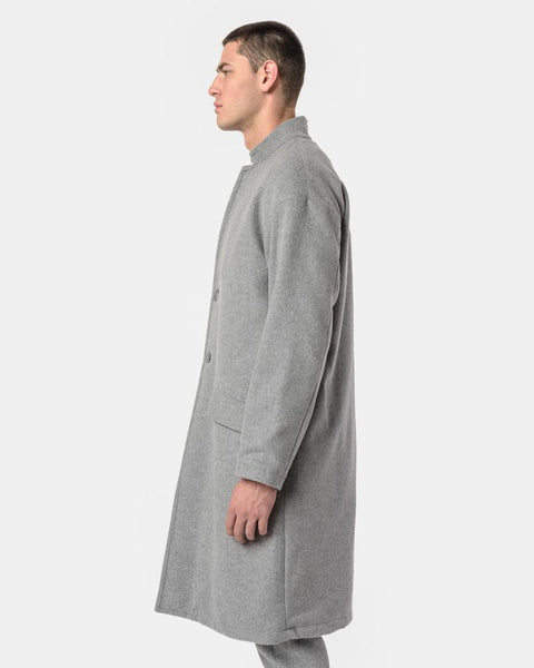 Cashmere Topcoat in Grey