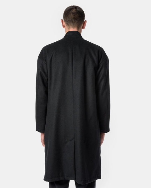Cashmere Topcoat in Black