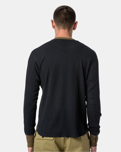 Thermal Henley in Navy