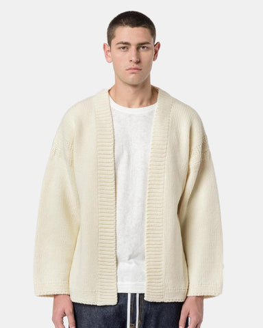 Hanten Knit Sweater in White