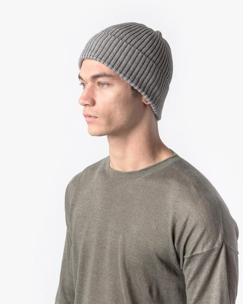 Washi Beanie in Grey by SMOCK Man at Mohawk General Store - 3