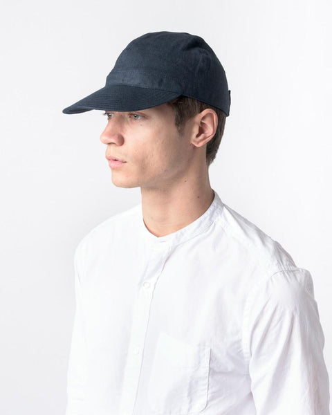 Linen Scout Cap in Navy by SMOCK Man at Mohawk General Store - 5