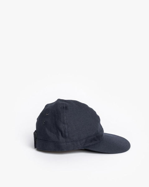 Linen Scout Cap in Navy by SMOCK Man at Mohawk General Store - 3