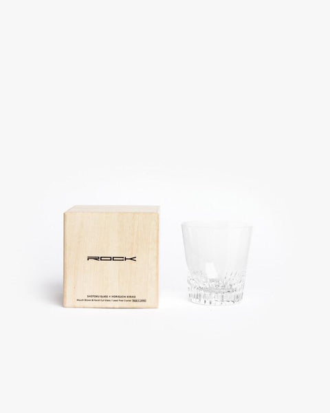 Rock 01 Whiskey Glass by Shotoku Glass at Mohawk General Store - 1