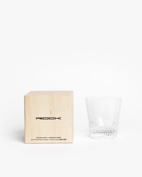 Rock 04 Whiskey Glass by Shotoku Glass at Mohawk General Store - 1