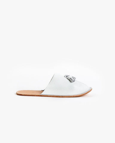 Leather Slipper in White by Hender Scheme at Mohawk General Store - 1