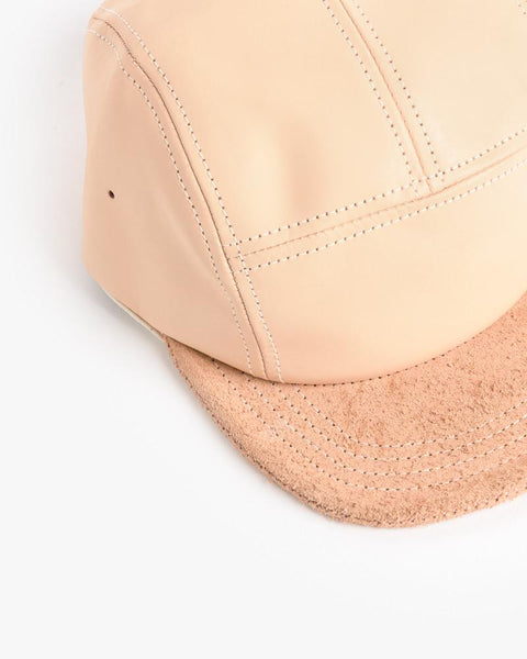 Jet Cap in Natural Leather by Hender Scheme at Mohawk General Store - 4