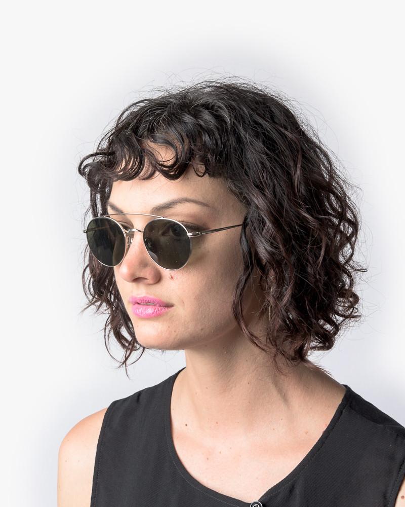 Bastille Sunglasses in White Gold – minimal-theme-fashion