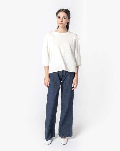 Wide Sleeve Top in Natural by SMOCK Woman at Mohawk General Store - 3