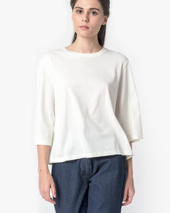 Wide Sleeve Top in Natural by SMOCK Woman at Mohawk General Store - 1