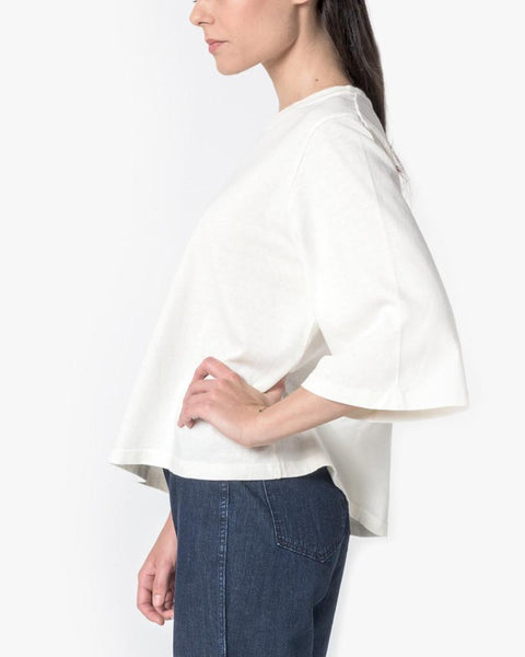 Wide Sleeve Top in Natural by SMOCK Woman at Mohawk General Store - 5
