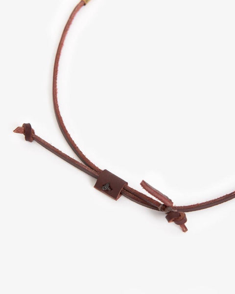 Bare Circuit Necklace in Oxblood by Crescioni at Mohawk General Store - 4