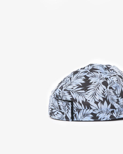 Scout Cap in Linen Floral Blue by SMOCK Man at Mohawk General Store - 5