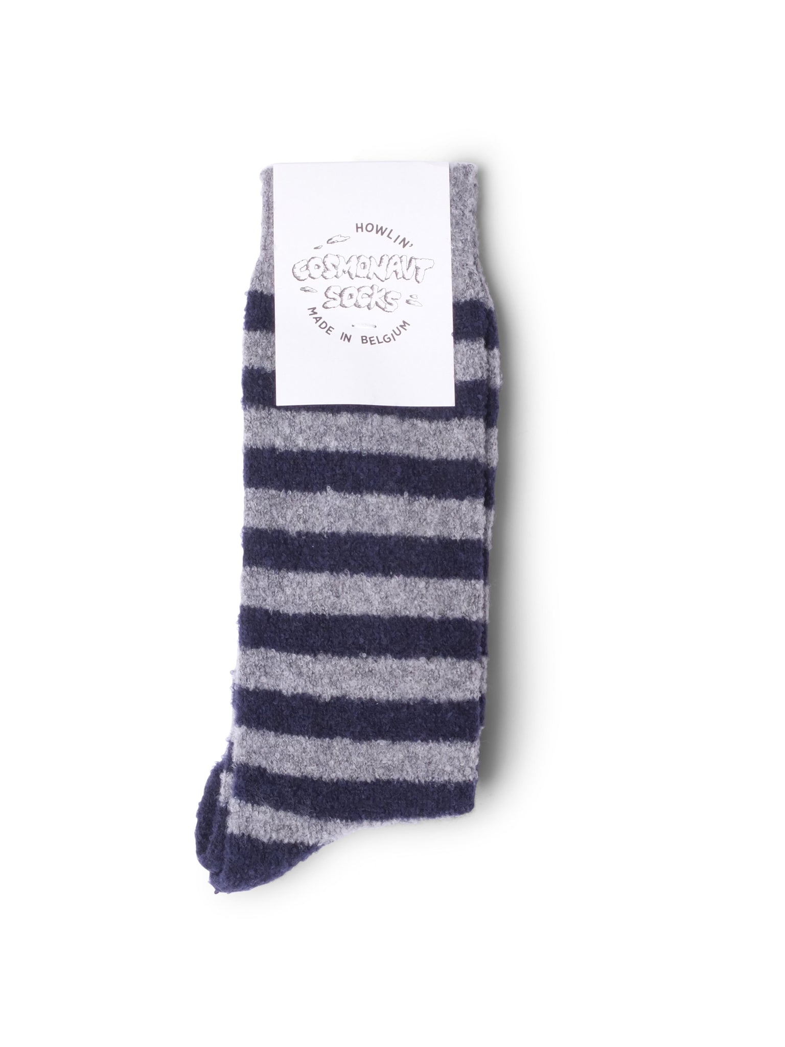 Cosmonaut Socks in Blue/Grey by Howlin' Mohawk General Store