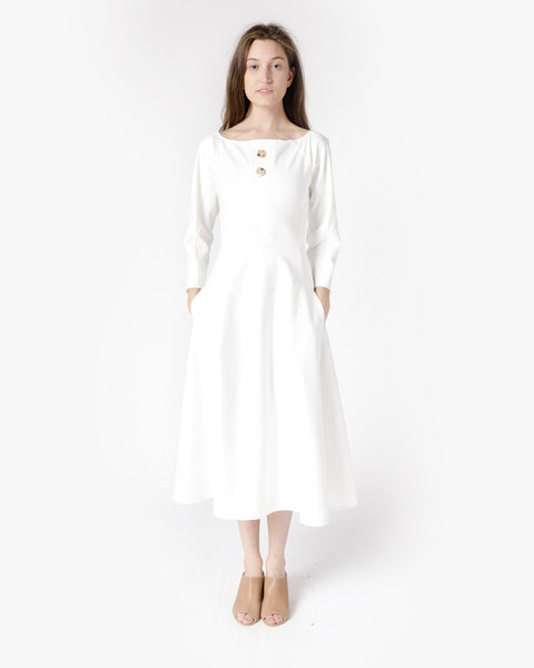 Mina Dress in White by REJINA PYO at Mohawk General Store