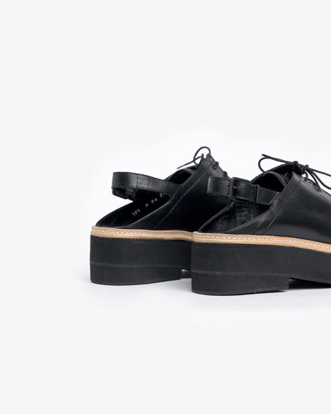 Sarust Heel in Black by Robert Clergerie at Mohawk General Store - 4