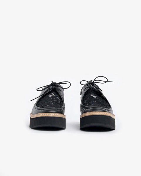 Sarust Heel in Black by Robert Clergerie at Mohawk General Store - 2