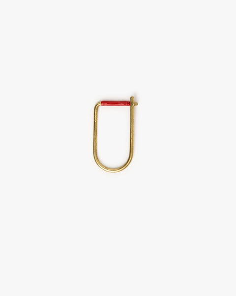 Wilson Key Ring in Red by Craighill at Mohawk General Store