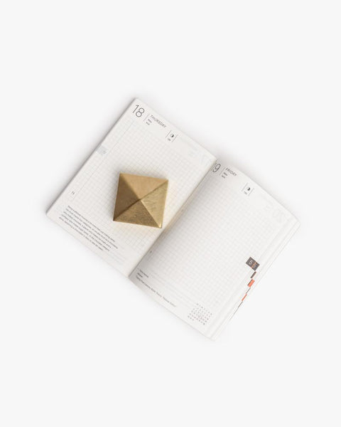 Paper Weight in Brass by Arp at Mohawk General Store