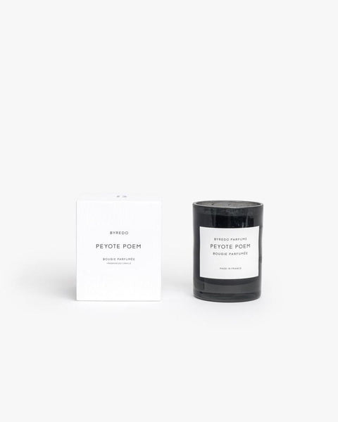 Peyote Poem Candle by Byredo at Mohawk General Store