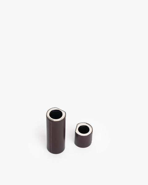 Travel Perfume Case in Burgundy Calf by Byredo at Mohawk General Store