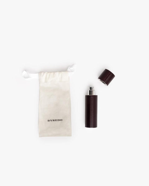 Travel Perfume Case in Burgundy Calf by Byredo at Mohawk General Store