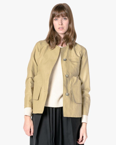 Sasha Jacket in Beige by Isabel Marant at Mohawk General Store