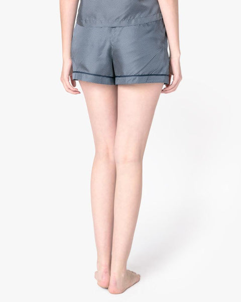 Tia Boxer in Sea Dot Silk by Araks at Mohawk General Store