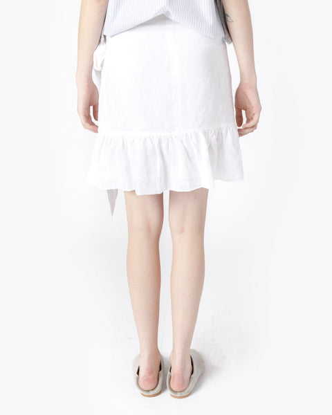 Dempster Skirt in White by Isabel Marant Étoile at Mohawk General Store